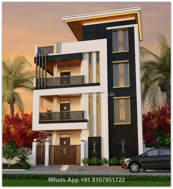 2nd Floor House Front Design Simple