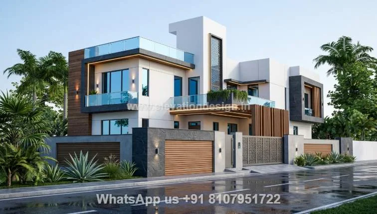 2nd Floor House Front Design Simple