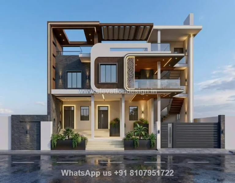 2nd Floor House Front Design Simple