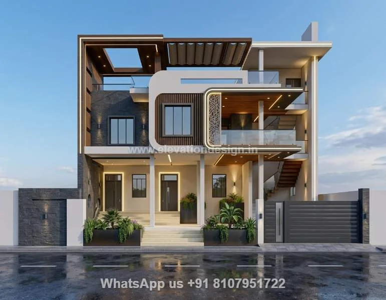 2nd Floor House Front Design Simple