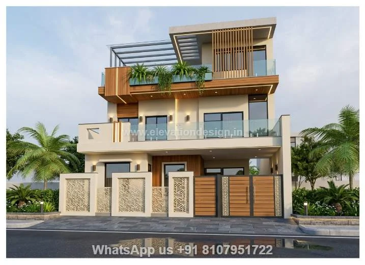2nd Floor House Front Design Village 2026