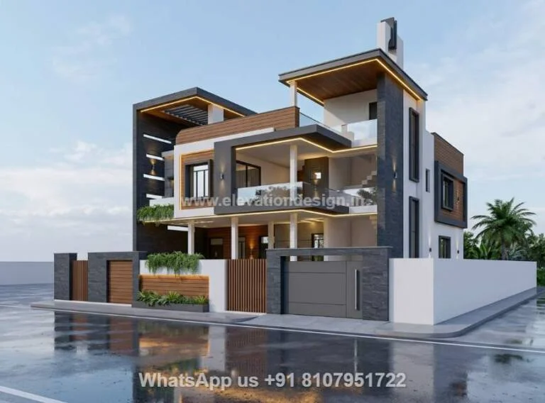 2nd Floor House Front Design Village
