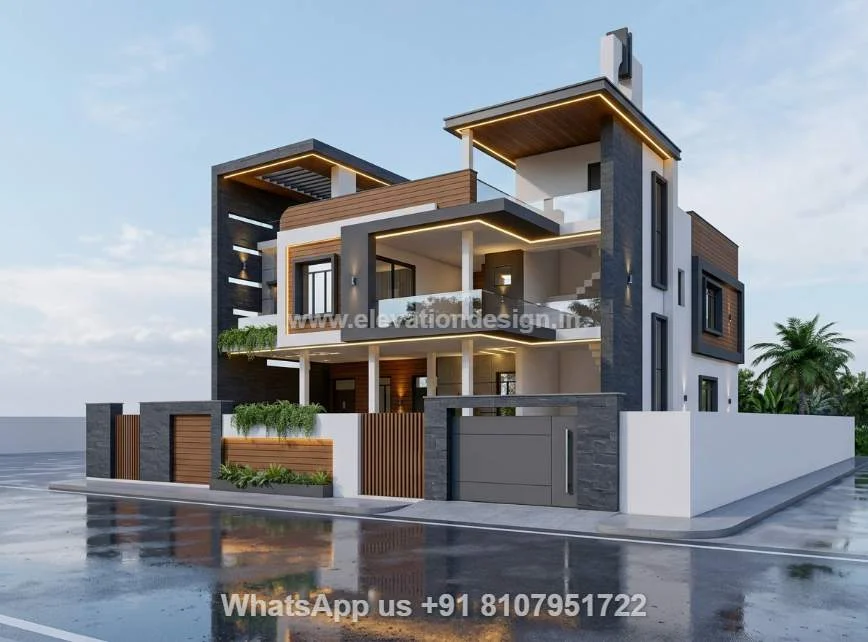 2nd Floor House Front Design Village