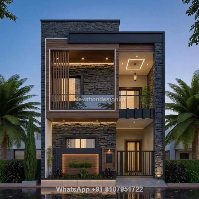 31 Ft Front Elevation For Small House