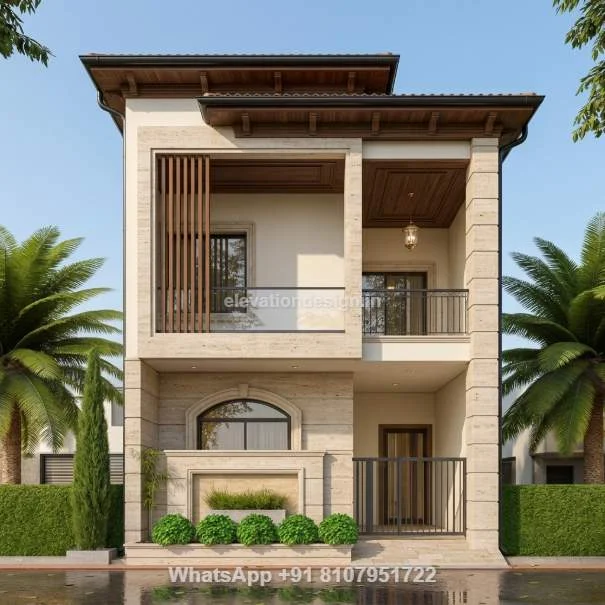 31 Ft Home Front Elevation Design