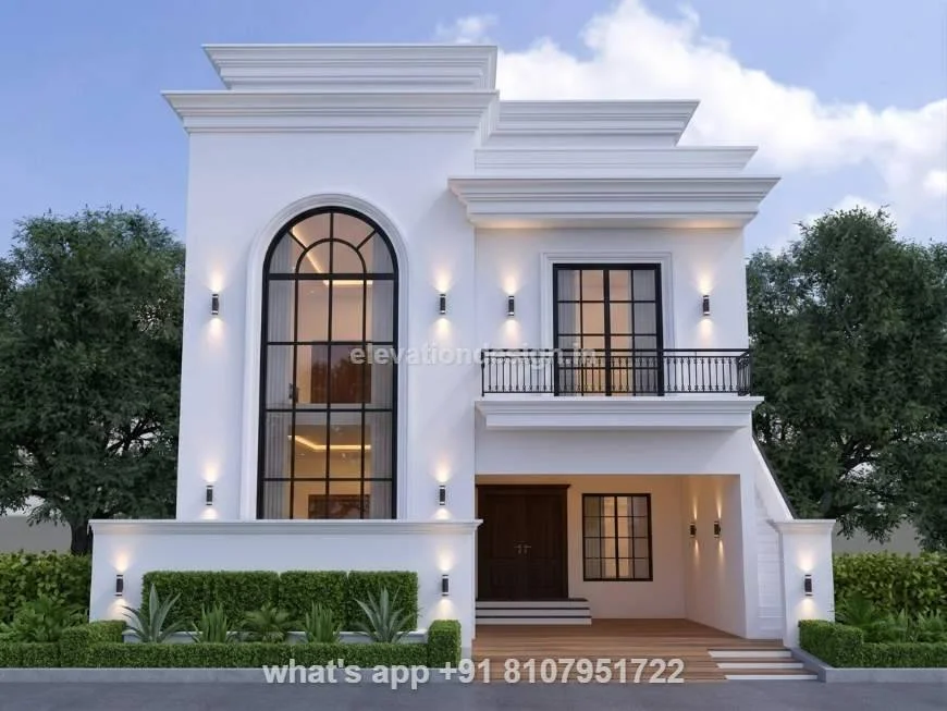 31 Ft House Front Elevation Design 2 Floors