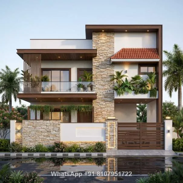 33 Ft Ghar Ka Front Design Normal