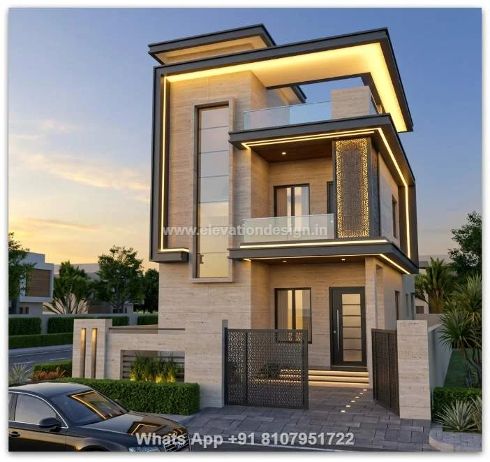 3d Elevation Design For House