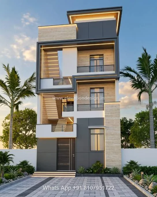 3d Front Elevation Tiles Design