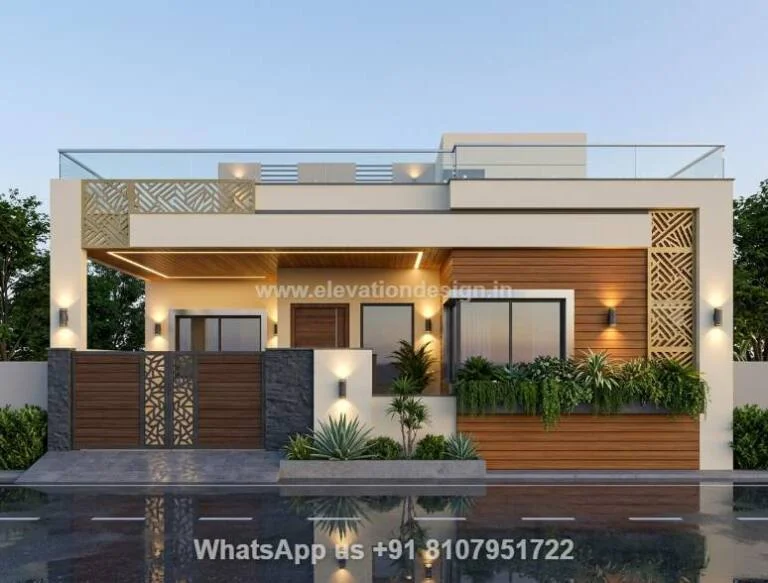 Ground Floor House Elevation Plan