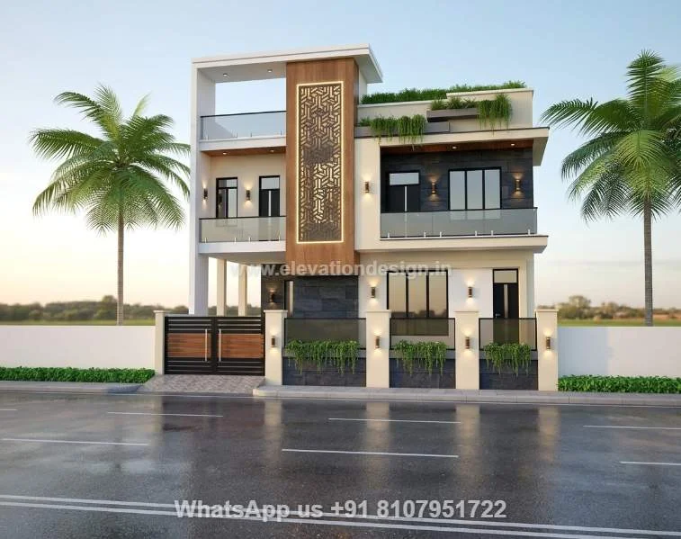 House Elevation Architecture India