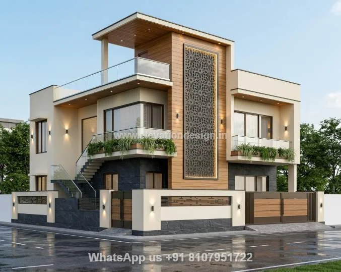 House Elevation Design For 2 Floors