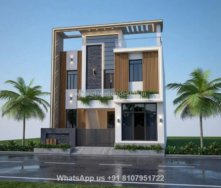 Modern Front Elevation House