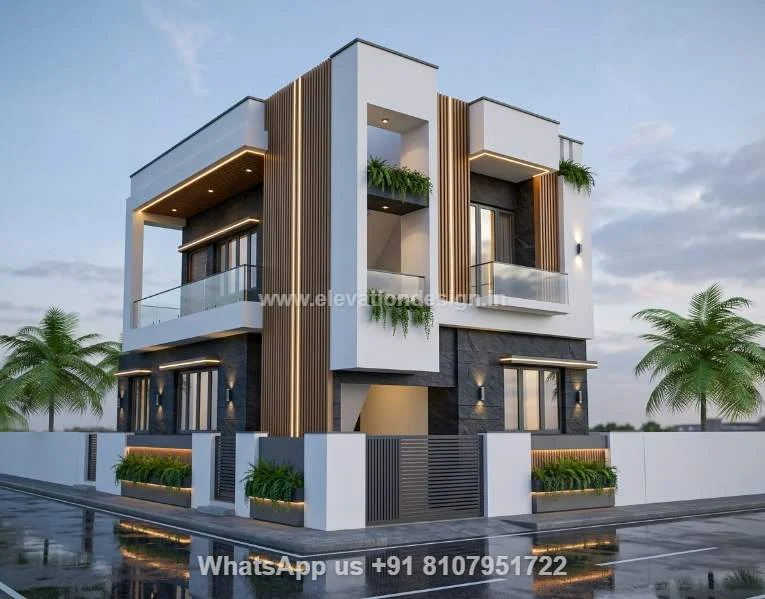 Modern House Elevation Simple