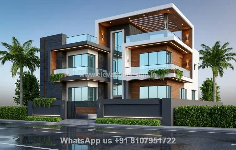 Simple Elevation Design Double Storey Floor