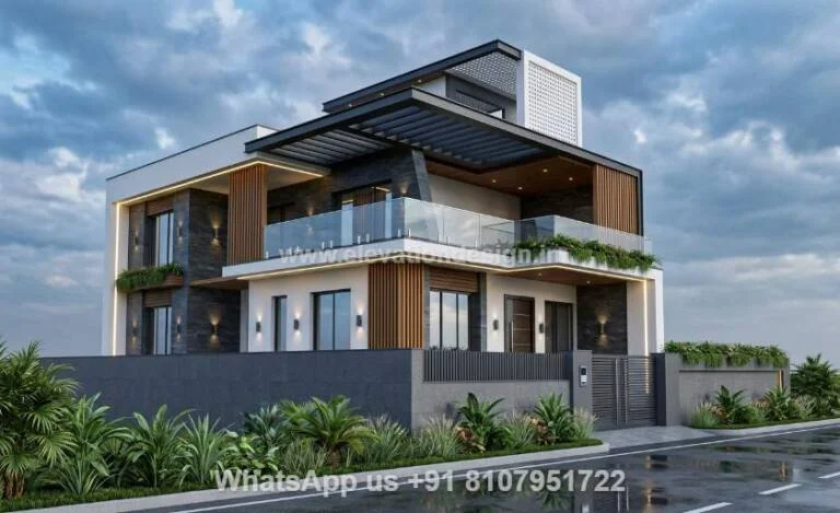 Small House Elevation Architecture