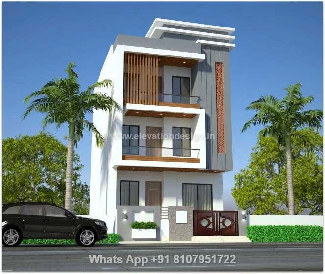 Building Elevation 3 Floors