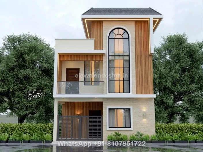 Contemporary House Front Design