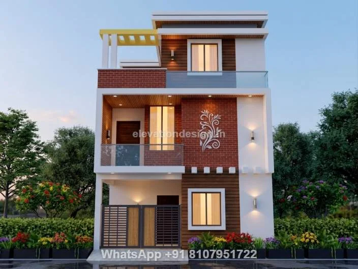 Design For House Front View