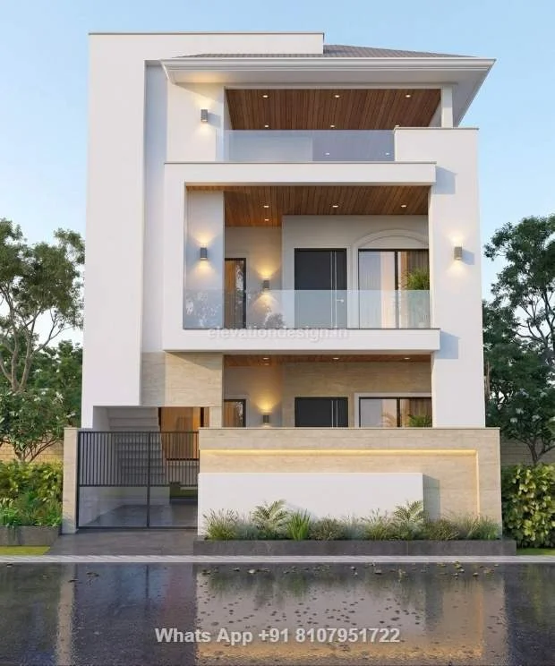 Double Floor Building Elevation Design
