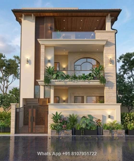 Double Floor House Front Design