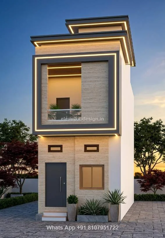 Double Storey Elevation For Small House