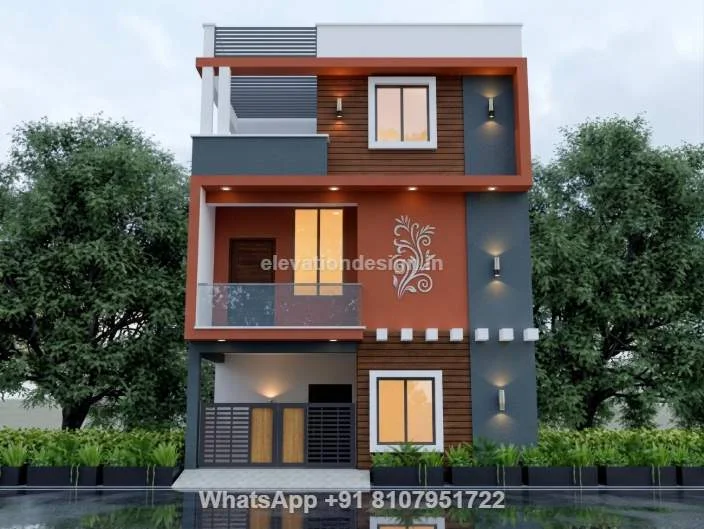 Duplex Elevation 3d