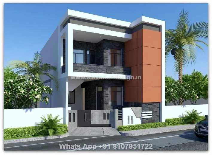 Elevation Designs For G+1 East Facing