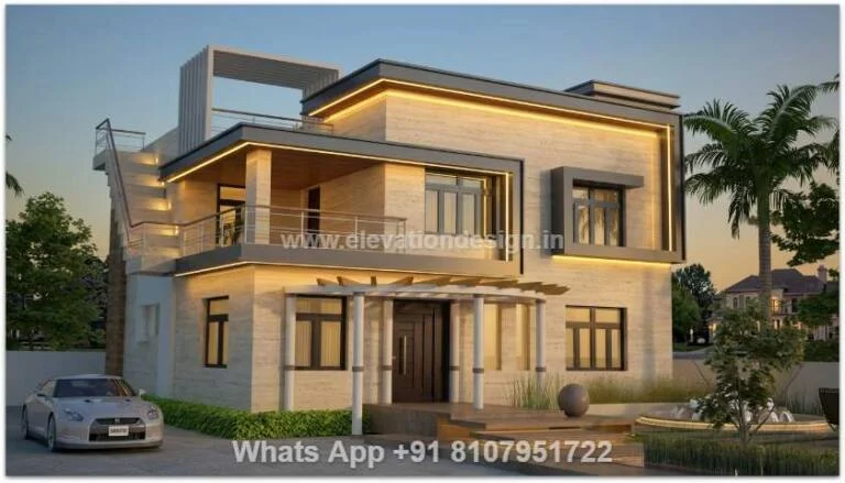 Elevation For South Facing House