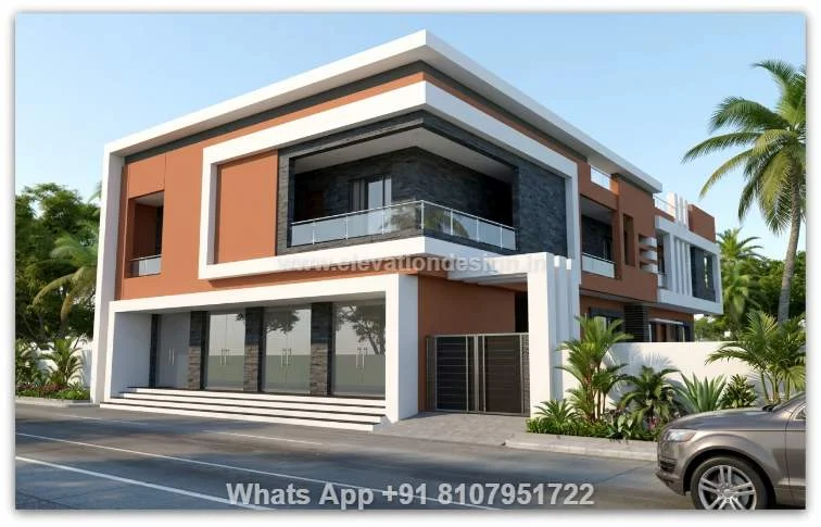 Elevation Stone Design 2 Floor