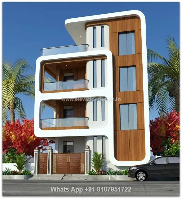 Exterior Elevation Design G+2