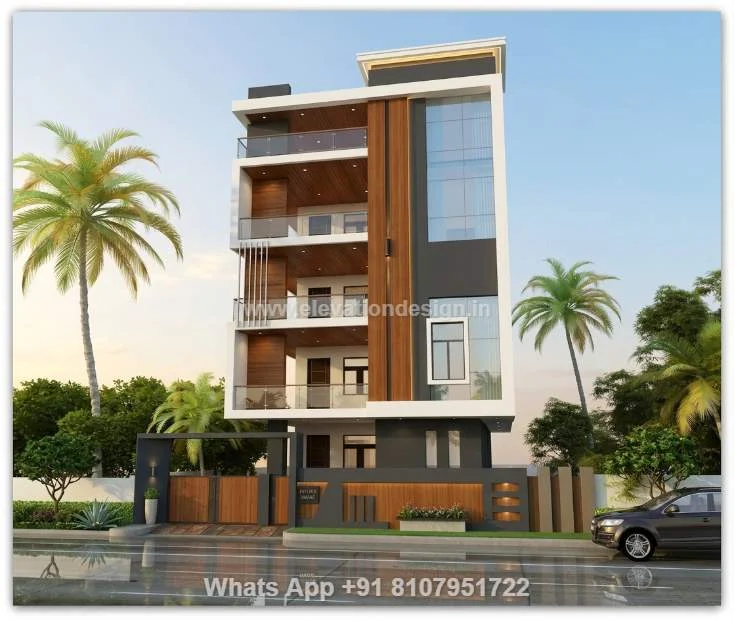Exterior Elevation Of House