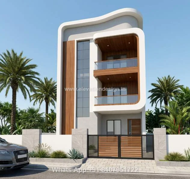 Front Elevation Design 3 Floor