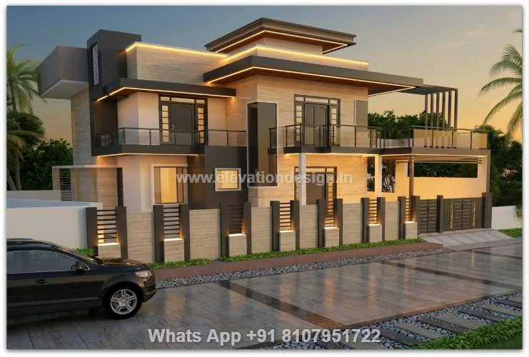 Front Elevation Design First Floor