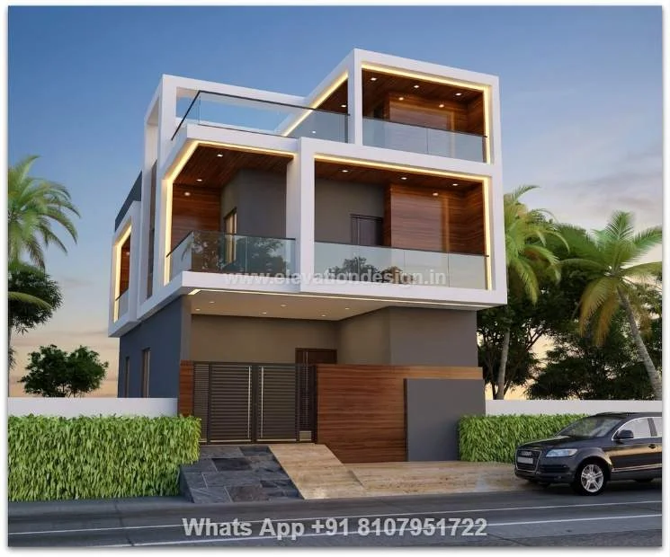 Front Elevation Design For 2 Floor Building