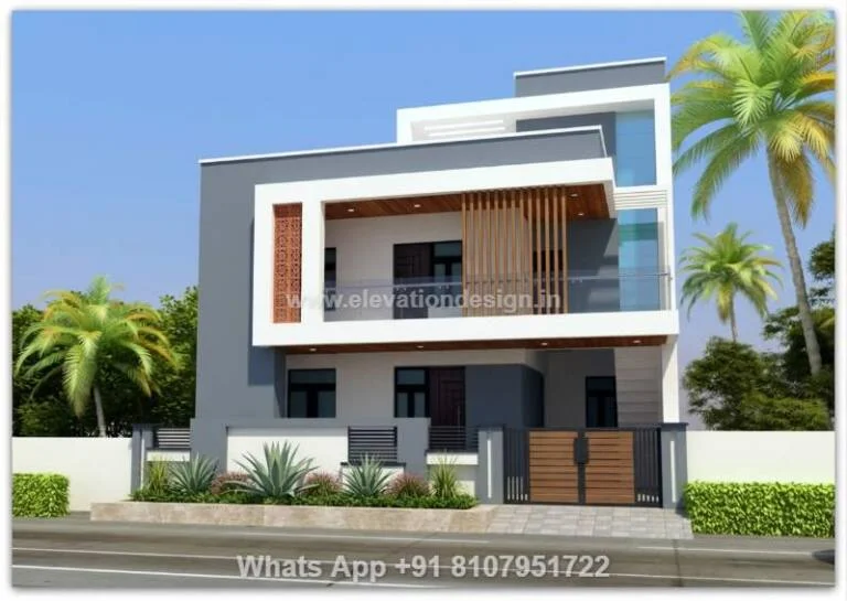Front Elevation With Staircase