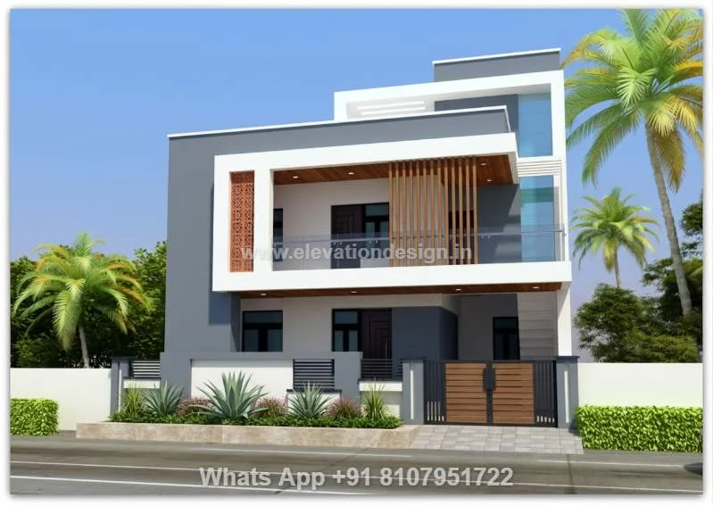 Front Elevation With Staircase