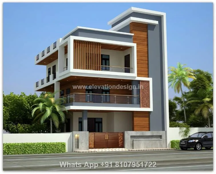 Home Design For Front G+2