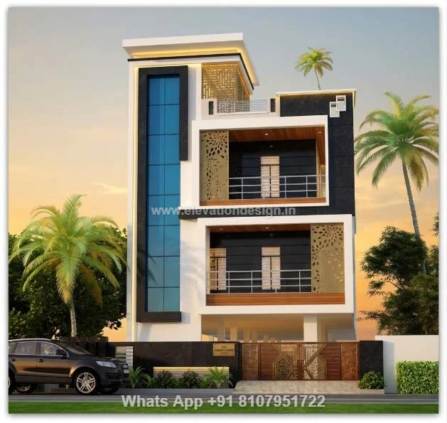 House Design In Front View