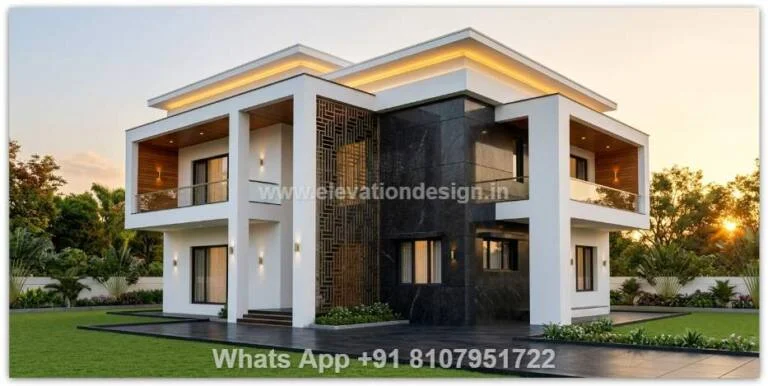 House Elevation Design For 2 Floors