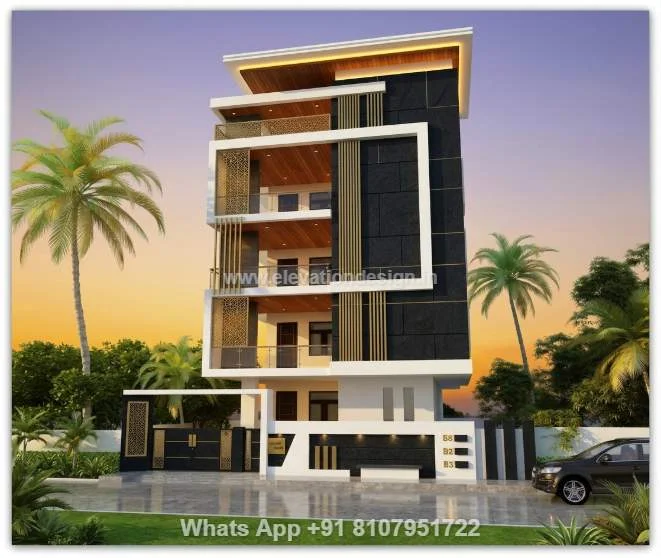House Front Design With Balcony