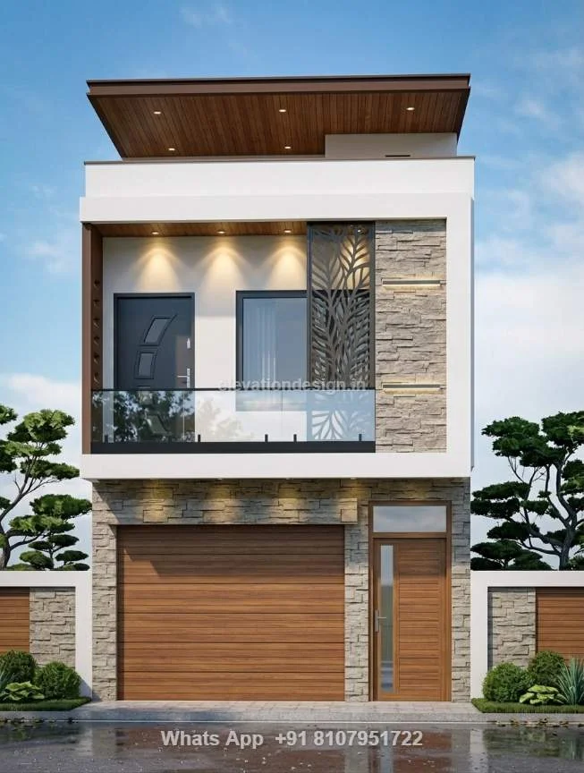 House With Shop Elevation Design