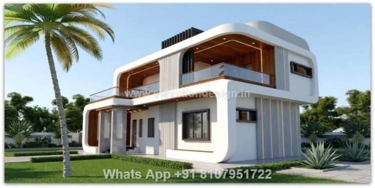 Latest Elevation Designs For 2 Floors Building
