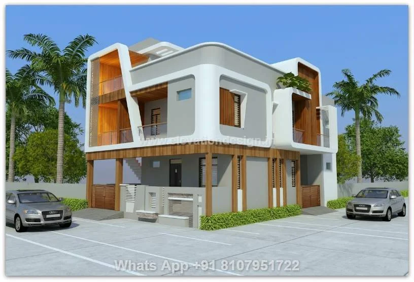 Latest G+1 Elevation Designs