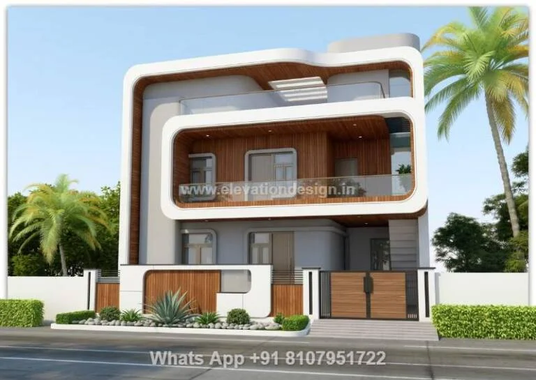Low Cost Normal House Front Elevation Designs