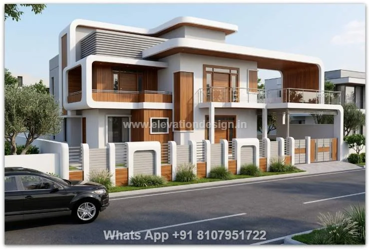 Modern Home Elevation