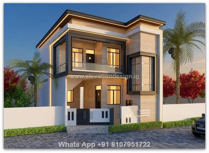 Modern House Design Front View