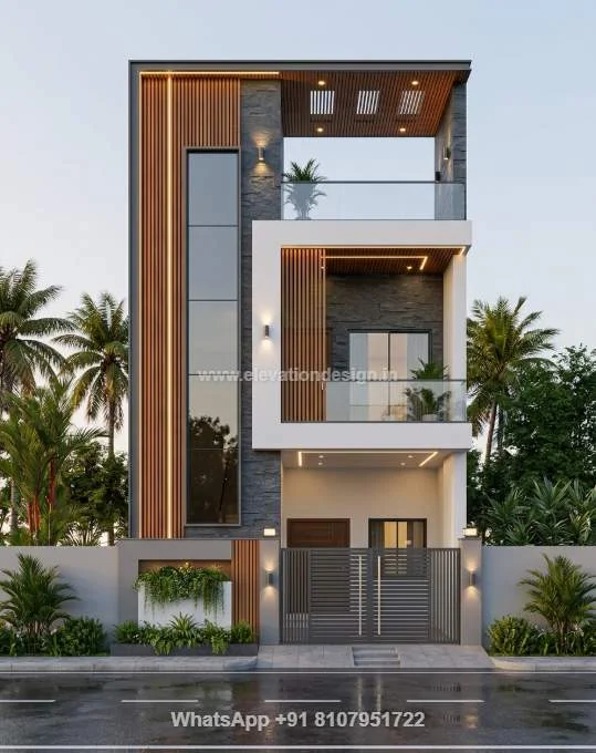 New Home Elevation Small House