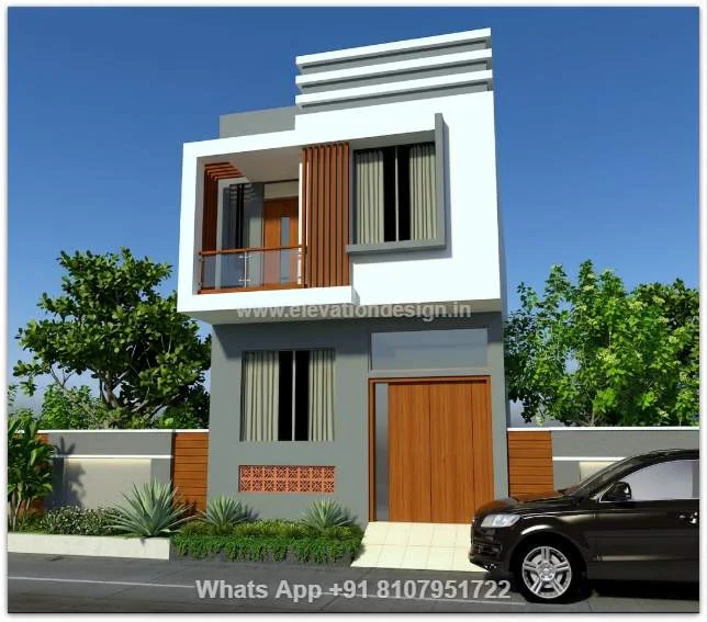 Normal House Front Design G+1