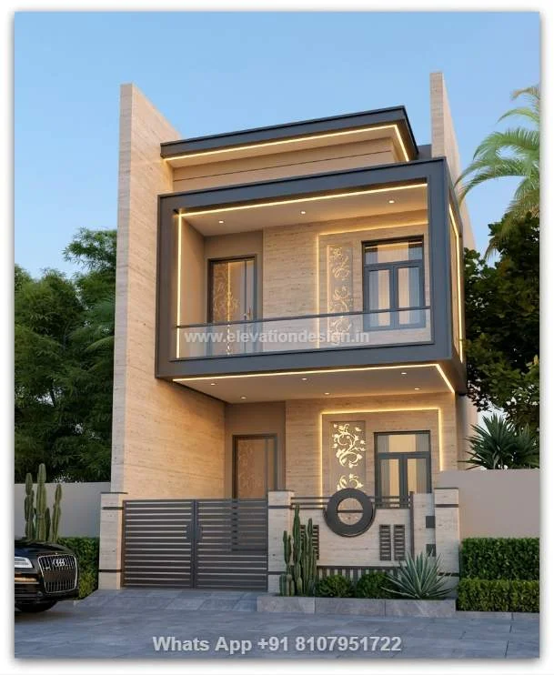Normal House Front Elevation Designs 2 Floor